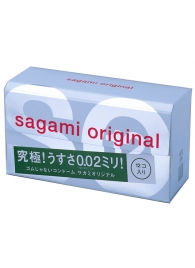 Ультратонкие презервативы Sagami Original - 12 шт. - Sagami - купить с доставкой в Рыбинске