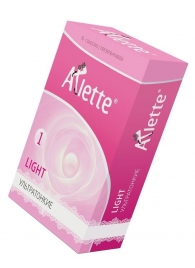 Ультратонкие презервативы Arlette Light - 6 шт. - Arlette - купить с доставкой в Рыбинске