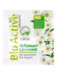 Пробник лубриканта на водной основе Bio Active - 3 гр. - Биоритм - купить с доставкой в Рыбинске