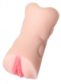 Телесный двусторонний мастурбатор Rich Fruit - вагина и анус - ToyFa - в Рыбинске купить с доставкой