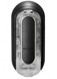 Черный мастурбатор Flip Zero с вибрацией - Tenga - в Рыбинске купить с доставкой