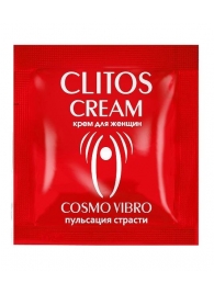Пробник возбуждающего крема для женщин Clitos Cream - 1,5 гр. - Биоритм - купить с доставкой в Рыбинске