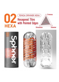 Мастурбатор SPINNER Hexa - Tenga - в Рыбинске купить с доставкой