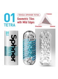 Мастурбатор SPINNER Tetra - Tenga - в Рыбинске купить с доставкой