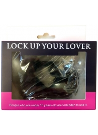 Черные меховые наручники Love с ключиками - Baile - купить с доставкой в Рыбинске