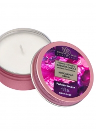 Массажная свеча  Райская вишня - БиоМед - купить с доставкой в Рыбинске