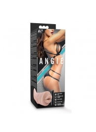 Телесный мастурбатор-ротик Angie - Blush Novelties - в Рыбинске купить с доставкой