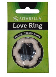 Фигурное эрекционное кольцо из киберкожи - Sitabella - в Рыбинске купить с доставкой