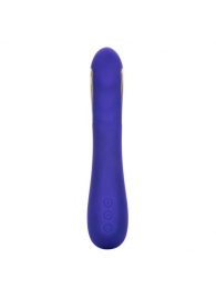 Фиолетовый вибратор с электростимуляцией Intimate E-Stimulator Petite Wand - 18,5 см. - California Exotic Novelties - купить с доставкой в Рыбинске