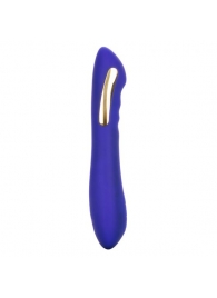 Фиолетовый вибратор с электростимуляцией Intimate E-Stimulator Petite Wand - 18,5 см. - California Exotic Novelties - купить с доставкой в Рыбинске