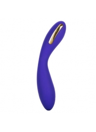 Фиолетовый вибратор с электростимуляцией Intimate E-Stimulator Wand - 21,5 см. - California Exotic Novelties - купить с доставкой в Рыбинске