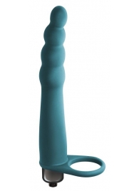 Зеленая вибронасадка для двойного проникновения Bramble - 16,5 см. - Lola Games - купить с доставкой в Рыбинске