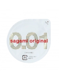 Супертонкий презерватив Sagami Original 0.01 - 1 шт. - Sagami - купить с доставкой в Рыбинске