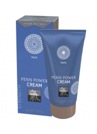 Возбуждающий крем для мужчин Penis Power Cream - 30 мл. - Shiatsu - купить с доставкой в Рыбинске