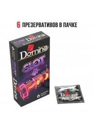 Ароматизированные презервативы DOMINO  Фруктовый слот  - 6 шт. - Domino - купить с доставкой в Рыбинске