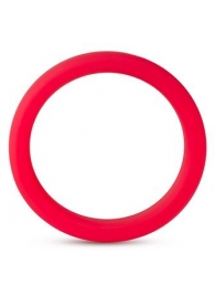 Красное эрекционное кольцо Silicone Go Pro Cock Ring - Blush Novelties - в Рыбинске купить с доставкой