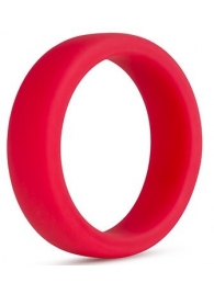 Красное эрекционное кольцо Silicone Go Pro Cock Ring - Blush Novelties - в Рыбинске купить с доставкой