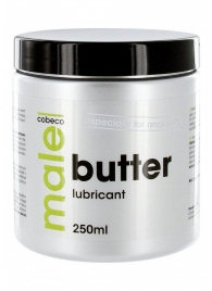 Анальный лубрикант MALE Cobeco Butter Lubricant - 250 мл. - Cobeco - купить с доставкой в Рыбинске