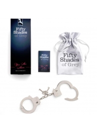 Металлические наручники Metal Handcuffs - Fifty Shades of Grey - купить с доставкой в Рыбинске