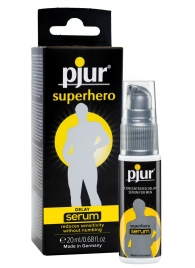 Сыворотка-пролонгатор pjur SUPERHERO Delay Serum - 20 мл. - Pjur - купить с доставкой в Рыбинске