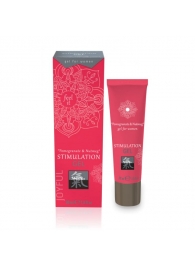 Возбуждающий интимный гель для двоих STIMULATION GEL Pomegranate   Nutmeg - 30 мл. - Shiatsu - купить с доставкой в Рыбинске