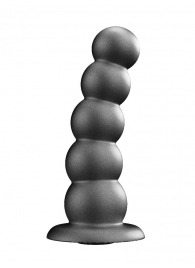 Черная насадка-плаг на харнесс PLATINUM 9 - 24 см. - LOVETOY (А-Полимер) - купить с доставкой в Рыбинске