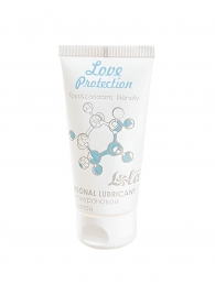 Увлажняющий лубрикант на водной основе Love Protection - 50 мл. - Lola Games - купить с доставкой в Рыбинске