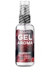 Интимный лубрикант EGZO AROMA с ароматом малины - 50 мл. - EGZO - купить с доставкой в Рыбинске