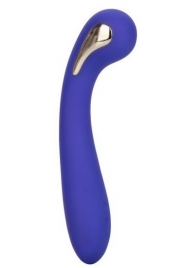 Фиолетовый вибромассажер с электростимуляцией Intimate Estim Petite G Wand - 19 см. - California Exotic Novelties - купить с доставкой в Рыбинске