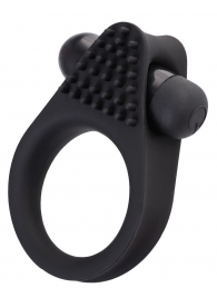 Черное эрекционное виброкольцо Brid с шипиками - A-toys - в Рыбинске купить с доставкой