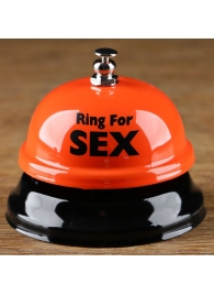 Настольный звонок RING FOR SEX - Сима-Ленд - купить с доставкой в Рыбинске