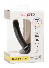 Черный анальный стимулятор Boundless 4.5” Slim Probe - 11,5 см. - California Exotic Novelties - купить с доставкой в Рыбинске