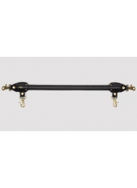 Черная распорка для ног Bound to You Faux Leather Spreader Bar - 50,8 см. - Fifty Shades of Grey - купить с доставкой в Рыбинске