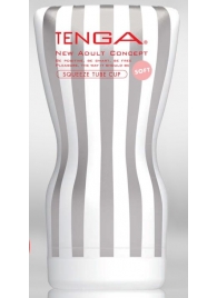 Мастурбатор TENGA Squeeze Tube Cup Soft - Tenga - в Рыбинске купить с доставкой