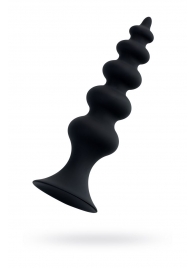 Черная анальная ёлочка Indi - 11,5 см. - POPO Pleasure