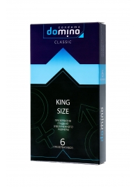 Презервативы увеличенного размера DOMINO Classic King size - 6 шт. - Domino - купить с доставкой в Рыбинске