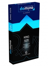 Презервативы увеличенного размера DOMINO Classic King size - 6 шт. - Domino - купить с доставкой в Рыбинске