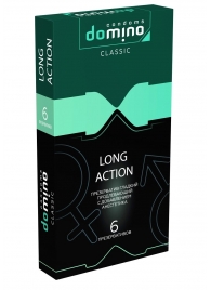 Презервативы с пролонгирующим эффектом DOMINO Classic Long action - 6 шт. - Domino - купить с доставкой в Рыбинске