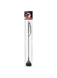 Черный стек с наконечником-сердечком - 54 см. - Notabu - купить с доставкой в Рыбинске