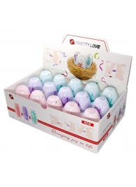 Набор из 15 мини-мастурбаторов Fantastic Egg Hard Boiled - Baile - в Рыбинске купить с доставкой
