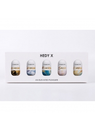 Набор из 5 мастурбаторов Hedy X5 Mixed - Svakom - в Рыбинске купить с доставкой