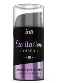 Женский возбуждающий интимный гель Excitation Ginseng - 15 мл. - INTT - купить с доставкой в Рыбинске