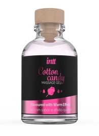 Массажный гель с согревающим эффектом Cotton Candy - 30 мл. - INTT - купить с доставкой в Рыбинске