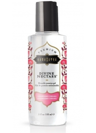Гель-лубрикант на водной основе Divine Nectars Strawberry Dream с ароматом клубники - 150 мл. - Kama Sutra - купить с доставкой в Рыбинске