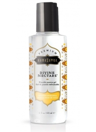 Гель-лубрикант на водной основе Divine Nectars Vanilla с ароматом ванили - 150 мл. - Kama Sutra - купить с доставкой в Рыбинске
