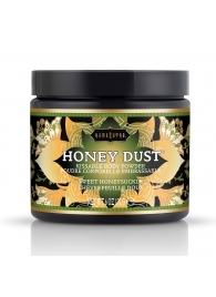 Пудра для тела Honey Dust Body Powder с ароматом жимолости - 170 гр. - Kama Sutra - купить с доставкой в Рыбинске