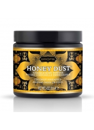 Пудра для тела Honey Dust Body Powder с ароматом кокоса и ананаса - 170 гр. - Kama Sutra - купить с доставкой в Рыбинске