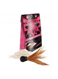 Пудра для тела Honey Dust Body Powder с ароматом клубники - 28 гр. - Kama Sutra - купить с доставкой в Рыбинске