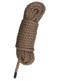 Пеньковая веревка для связывания Hemp Rope - 5 м. - Easy toys - купить с доставкой в Рыбинске