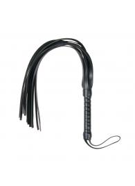 Черный флоггер Flogger Whip - 46 см. - Easy toys - купить с доставкой в Рыбинске